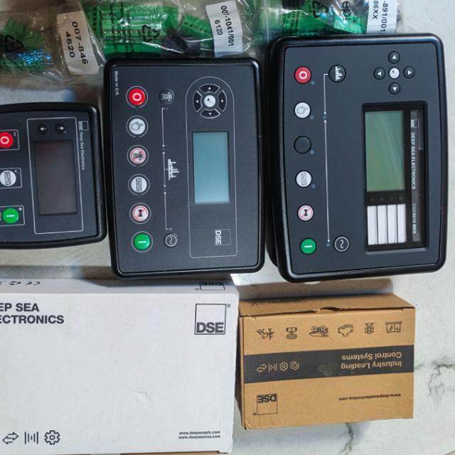 Deep Sea Electronics DSE generator control modules with original boxes at Sylvom Lagos store