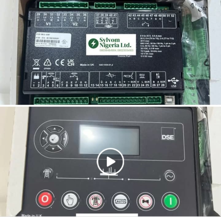 DSE auto start generator control module made in the UK